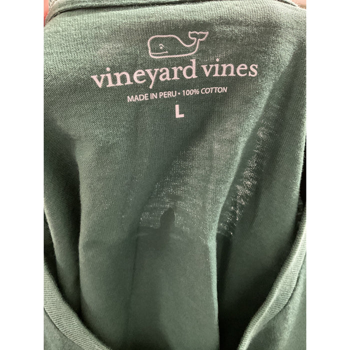 Vineyard Vines Men's Green Pullover Sweater