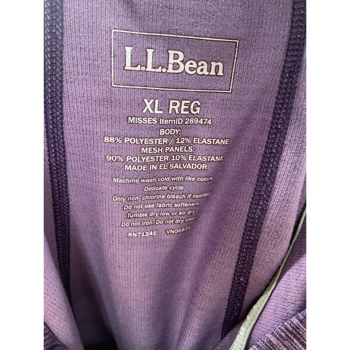 L.L. BEAN XL Henley Sweater - Multicolor