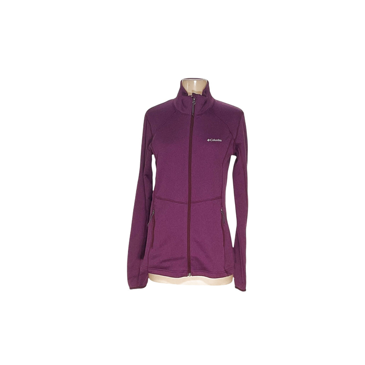 Columbia Women's Purple Full Zip Sweatshirt