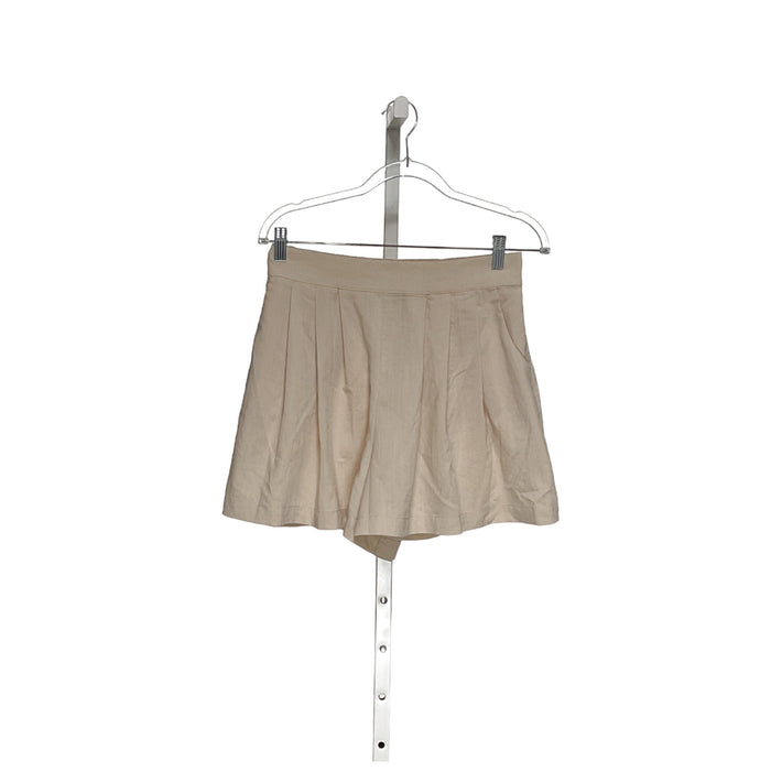 Aqua Beige Sailor Shorts - Women's L