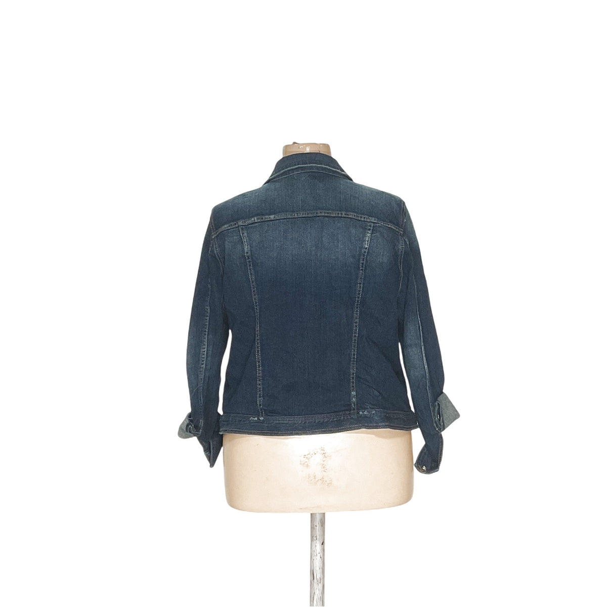 Lane Bryant Blue Cotton Jacket