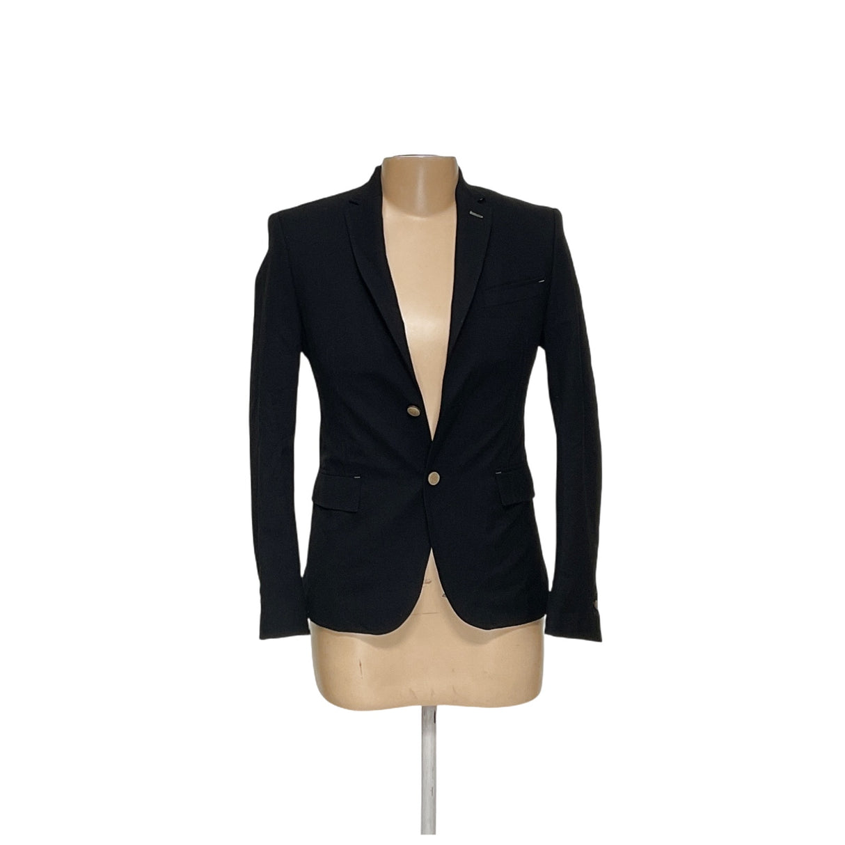 Zara Men's Black Blazer - Size L