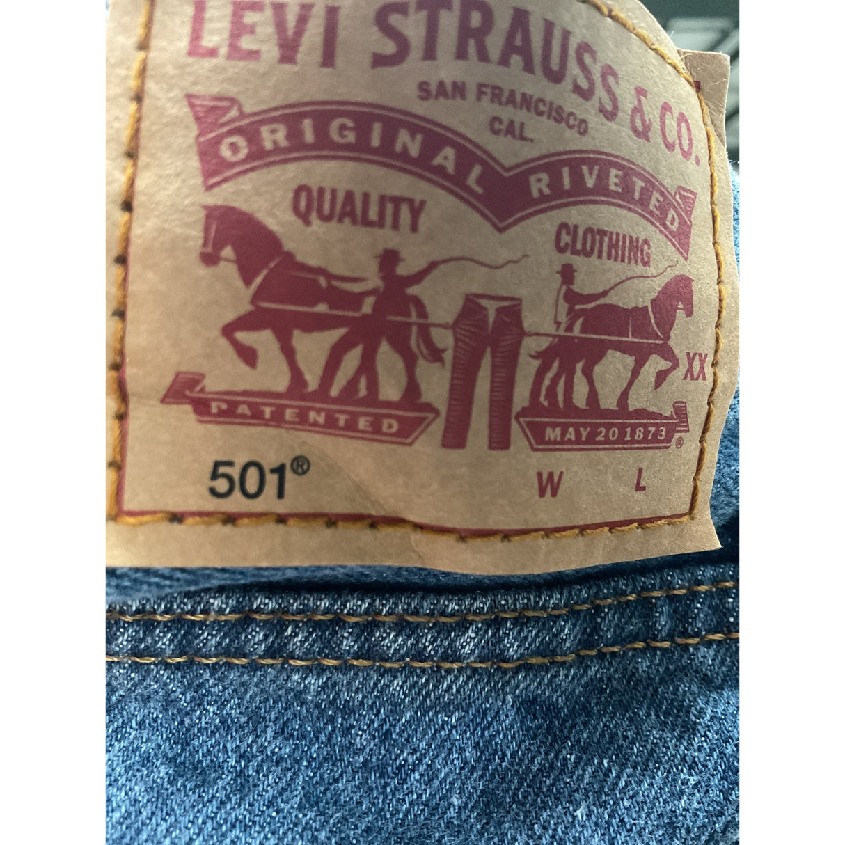 Levi's Blue Bermuda Shorts - Women's Size 34