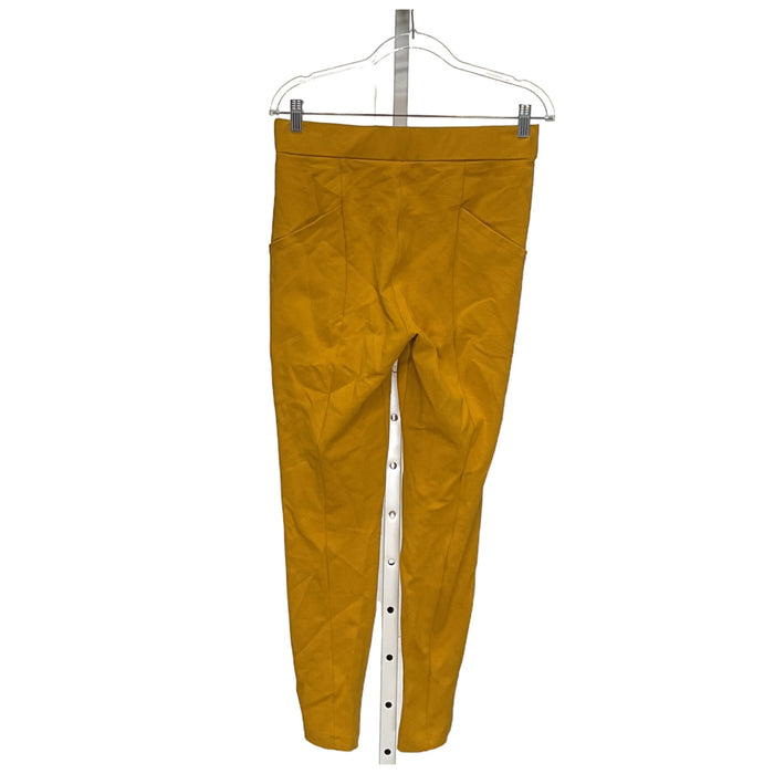 Betabrand Women's Yellow Ankle Pants size M