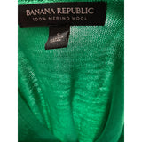 Banana Republic Green Merino Blouse