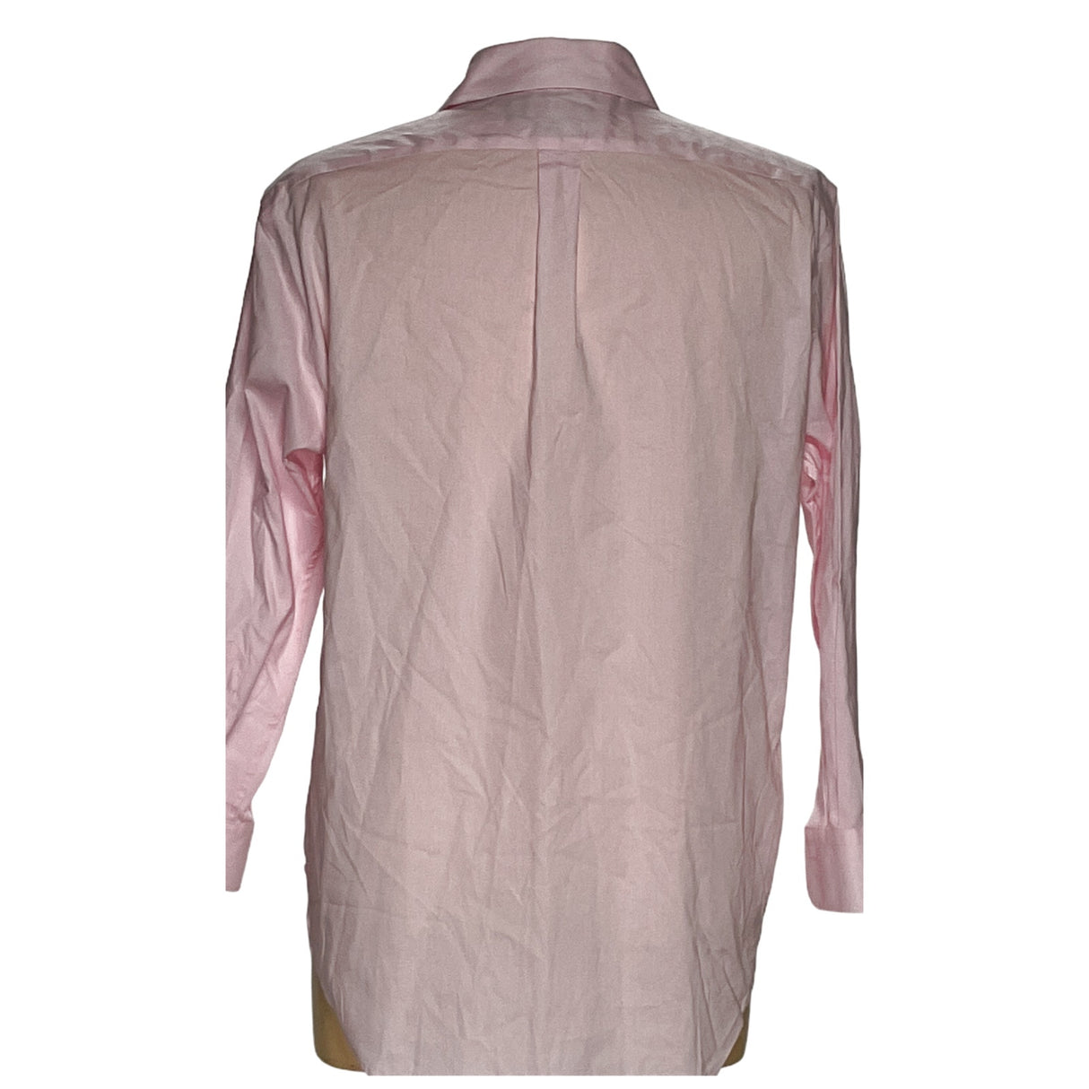 Men's Pink LRL Casual Button-Up Shirt - Size 16