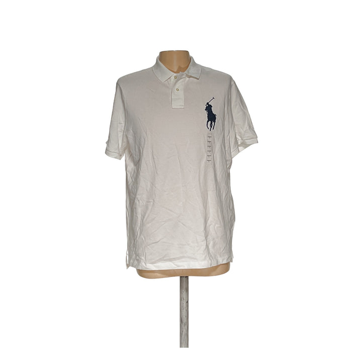 Polo Ralph Lauren Men's White Cotton Polo Shirt