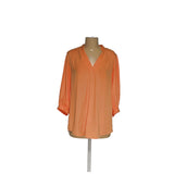 Chico's Orange Blouse - Women's Size 1