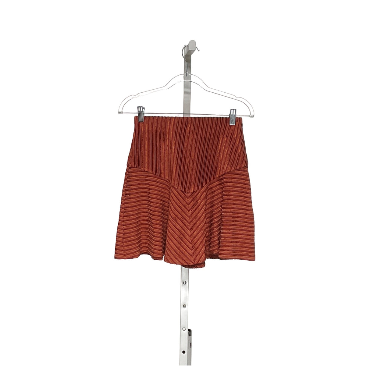 Free People Orange Mini Skirt