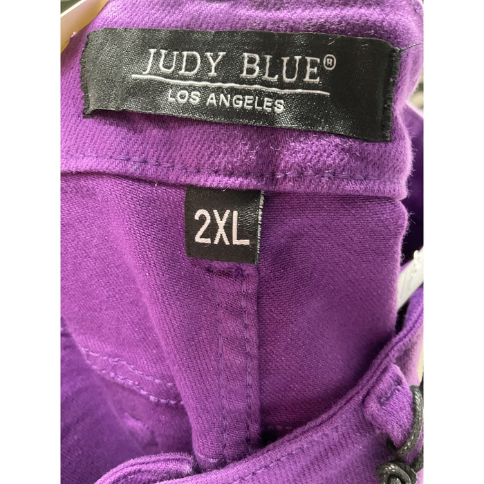 Judy Blue Plus Size Purple Sailor Shorts