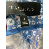 Talbots Blue Sailor Shorts Size 4