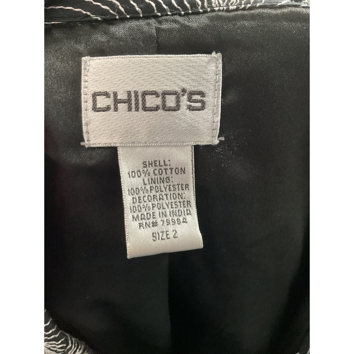 Chico's Multicolor Plus Size Basic Jacket