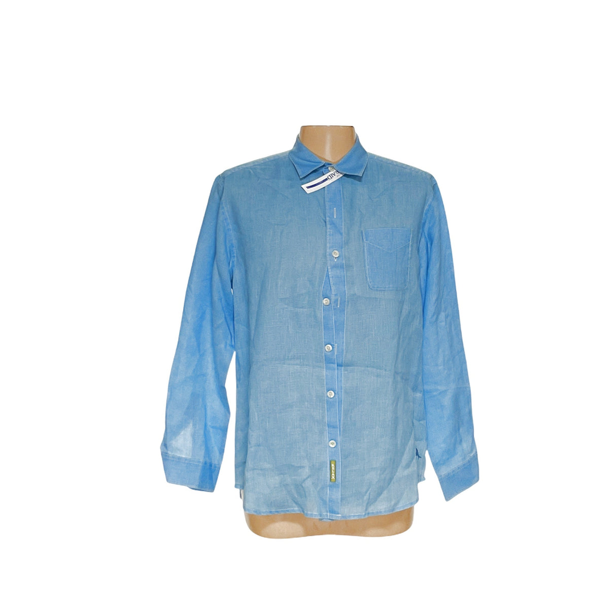 Tommy Bahama Blue Linen Button-Down