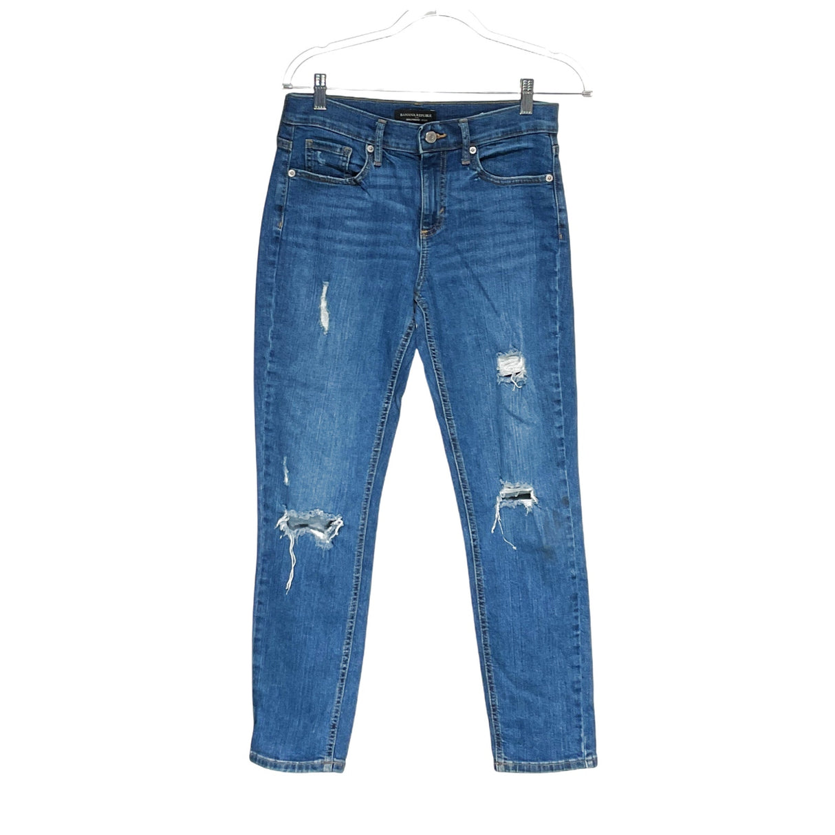 Banana Republic Blue Ripped Jeans