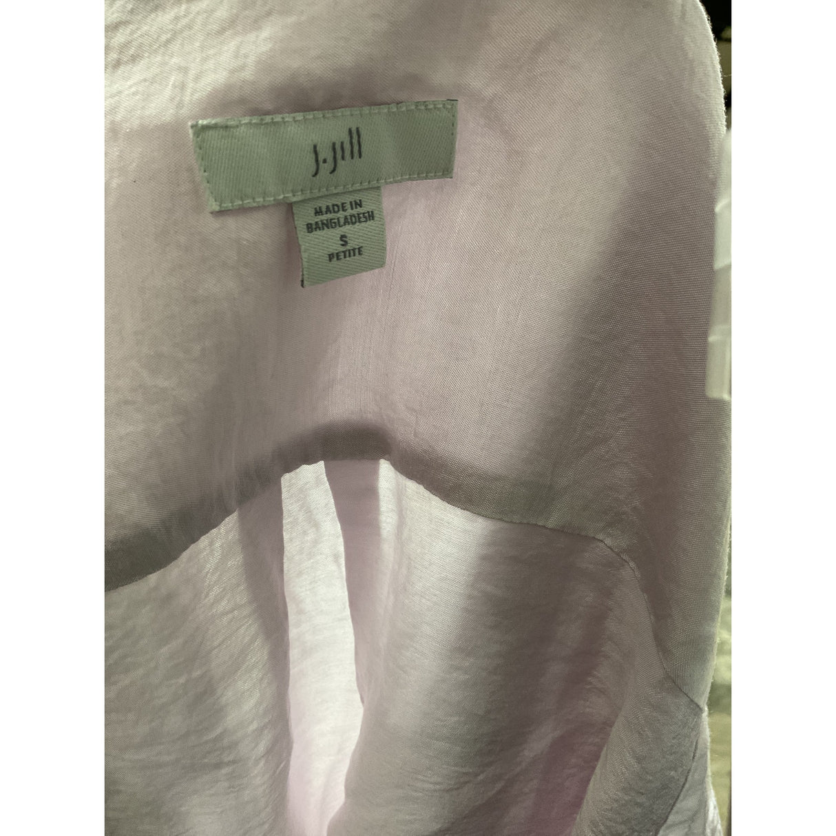 J.JILL Purple Modal Button-Up Top