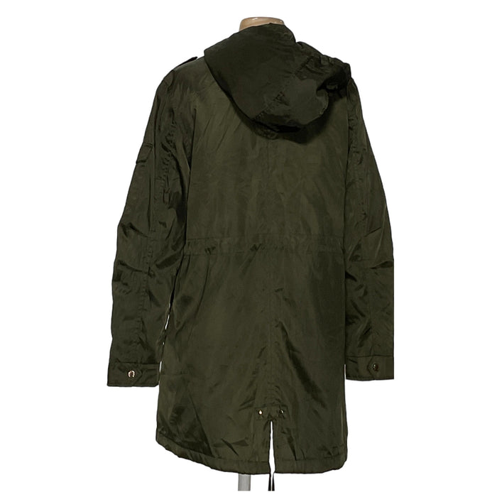 Madden Girl Green Puffer Jacket