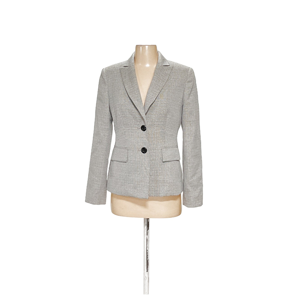 Kasper Gray Basic Blazer - Size 6