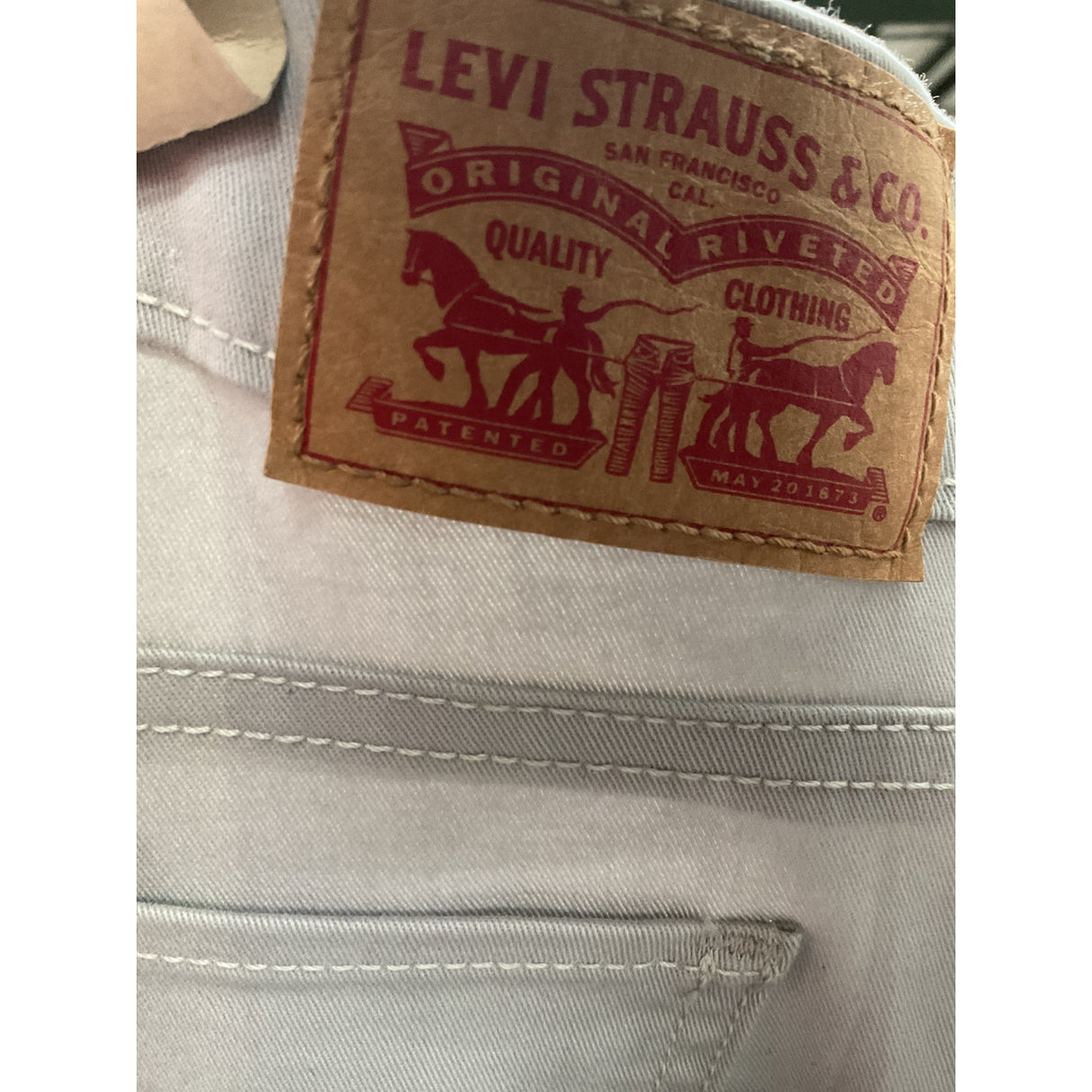 Levi's Men's Gray Straight Pants