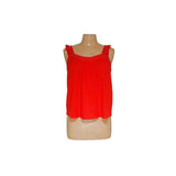 BR Orange Woven Blouse S