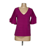 Banana Republic Purple Polyester Blouse - Size S