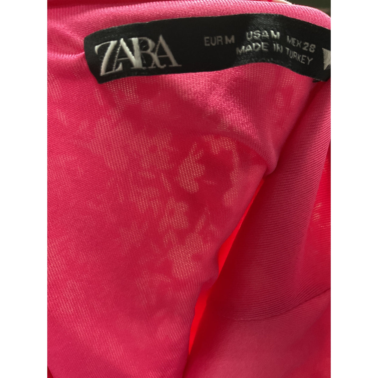 ZARA Pink Cotton Blouse - M