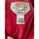 Talbots Red Jacket - Size 14W