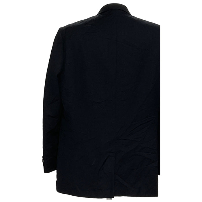 Michael Kors Men's Black Wool Anorak Blazer - Size 46