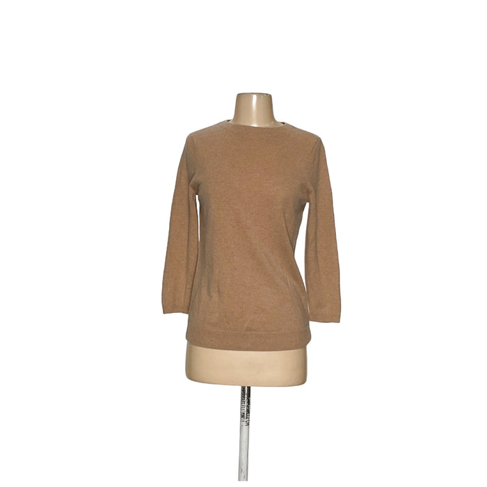 Talbots Brown Cashmere Pullover Sweater (Size S)