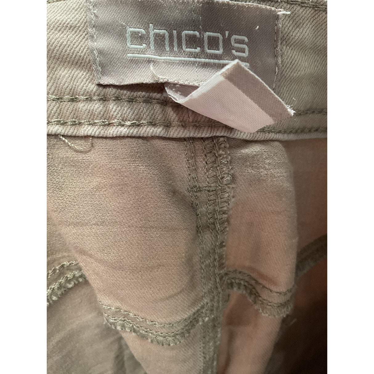 Chico's Beige Ankle Jeans - Women's Size 2