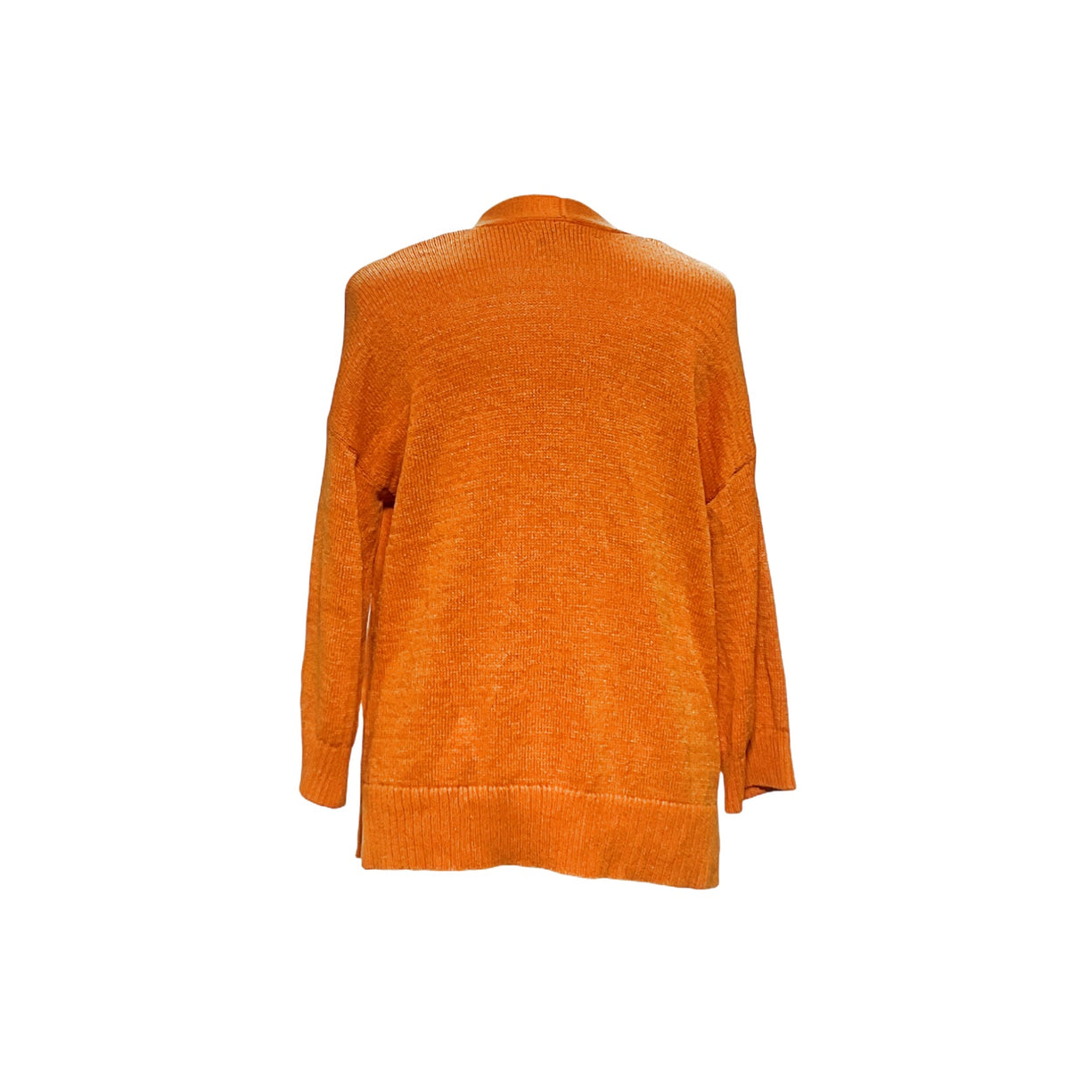 LOFT Orange Lace Cardigan - XL