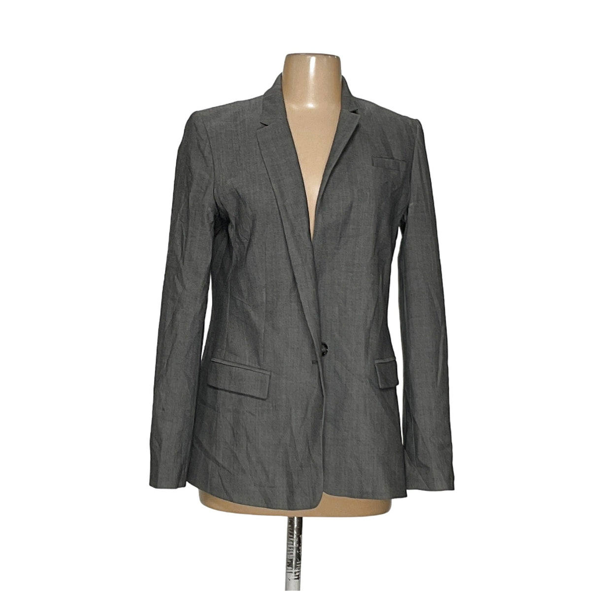 Banana Republic Women's Gray Wool Blazer