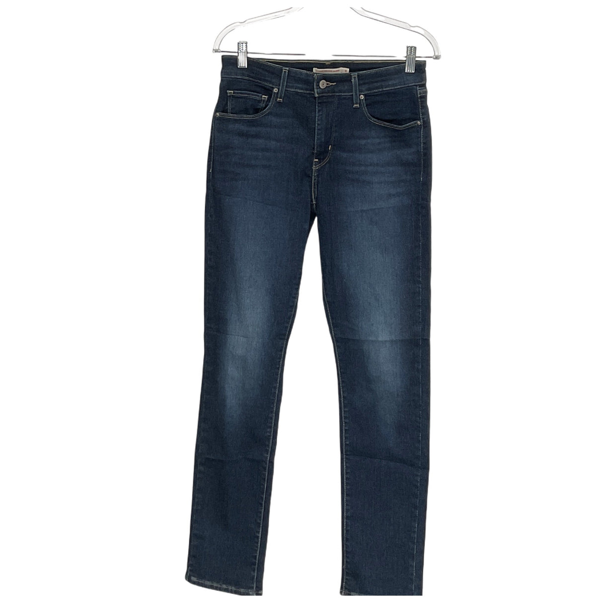 Levi's Blue Women's Ankle Jeans - Size 8