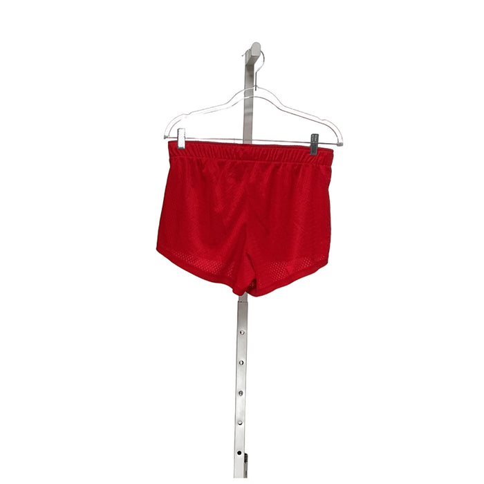 Champion Red Women's Activewear Shorts