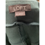 LOFT Green Ankle Leggings - Size M