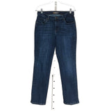 Lee Blue Women's Straight Jeans - Size 8