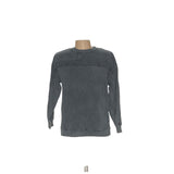 ZARA Gray Cotton Pullover Sweater