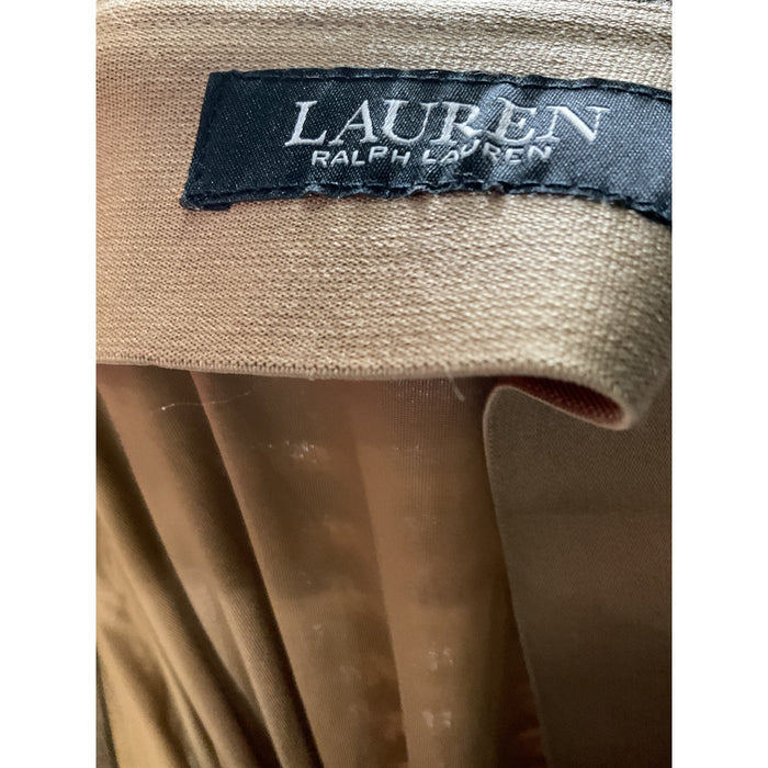 Lauren Ralph Lauren Brown A-Line Skirt