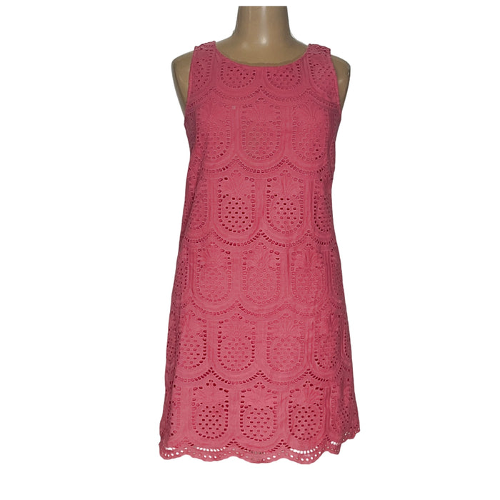 Talbots Pink Shift Dress, Size 10