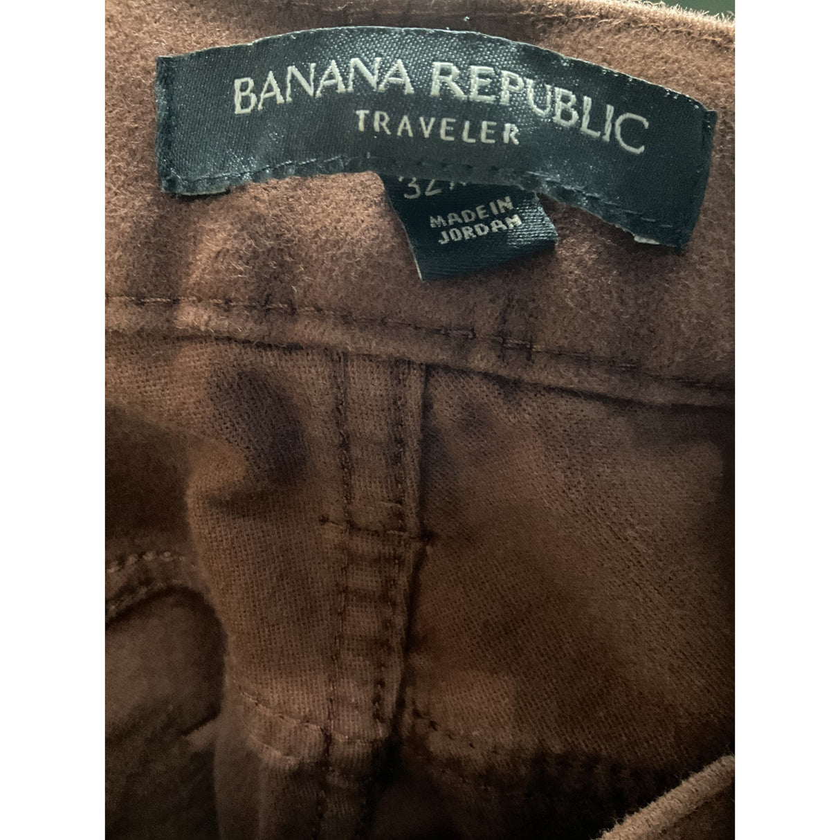 Banana Republic Brown Tapered Velvet Pants