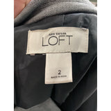 LOFT Gray Blazer size 2