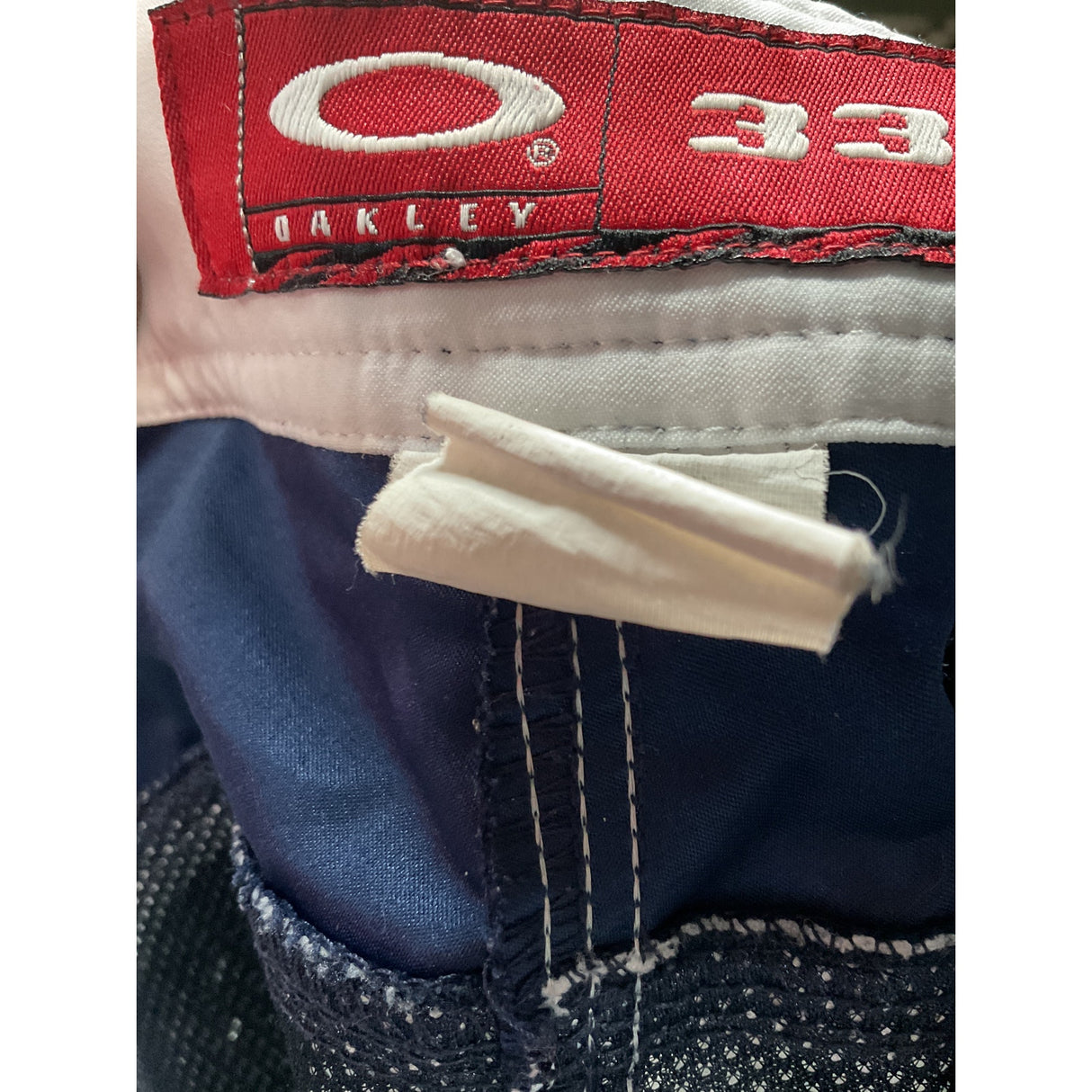 Oakley Blue Bermuda Shorts - Size 33