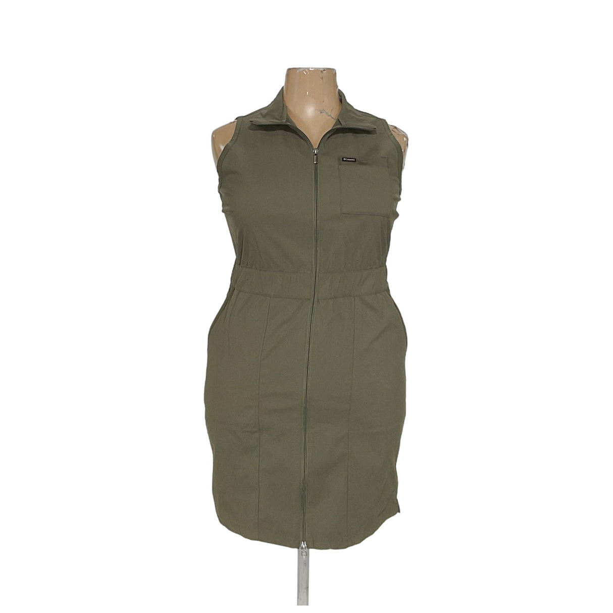 Columbia Green A-Line Dress