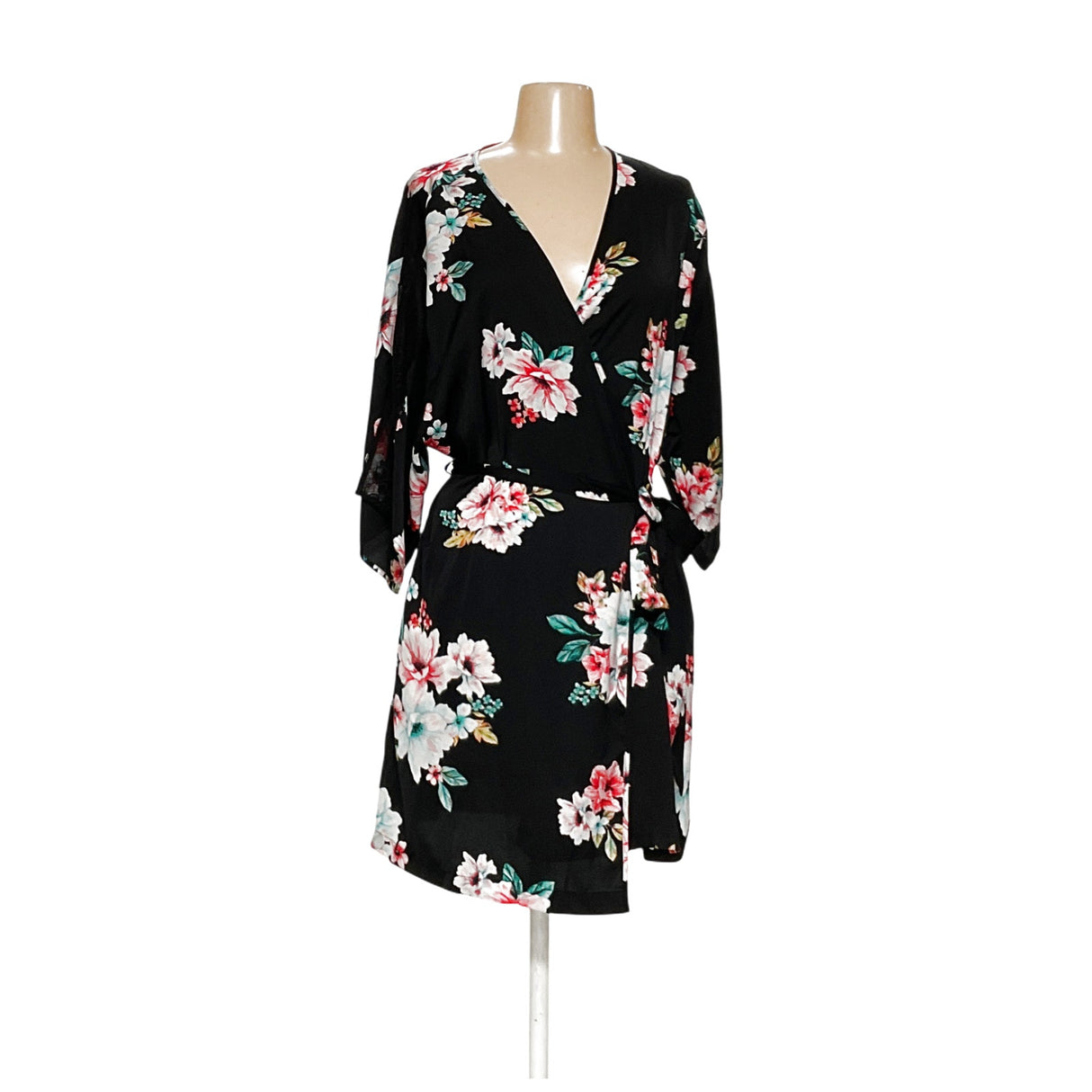 INC Wrap Dress - Multicolor Floral