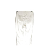 Chico's White Corduroy Straight Pants Size 1