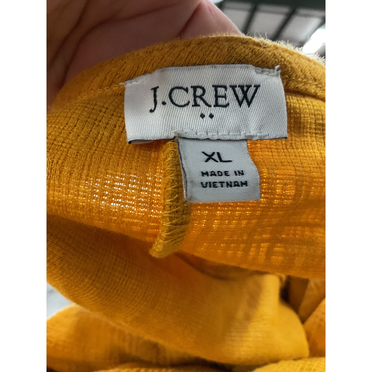 J. Crew Yellow Wrap Dress - XL