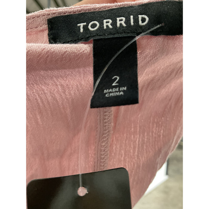 Torrid Pink Cardigan - Women's Size 2