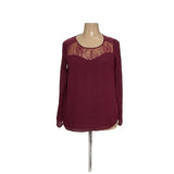 Torrid Red Poly Blouse