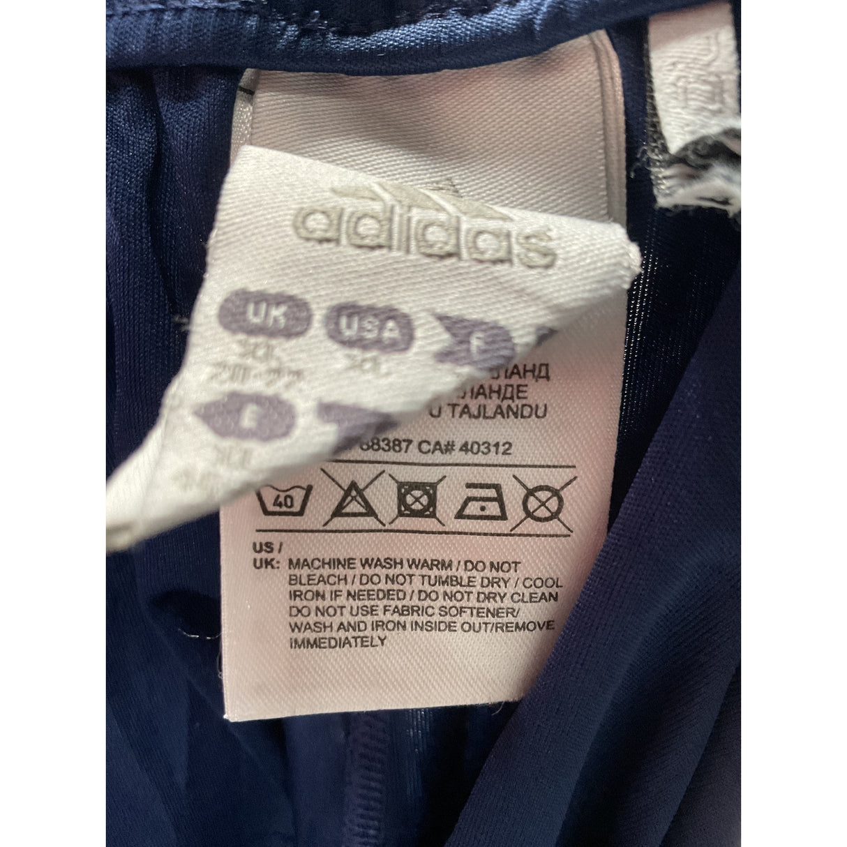 Adidas Blue Athletic Shorts XL