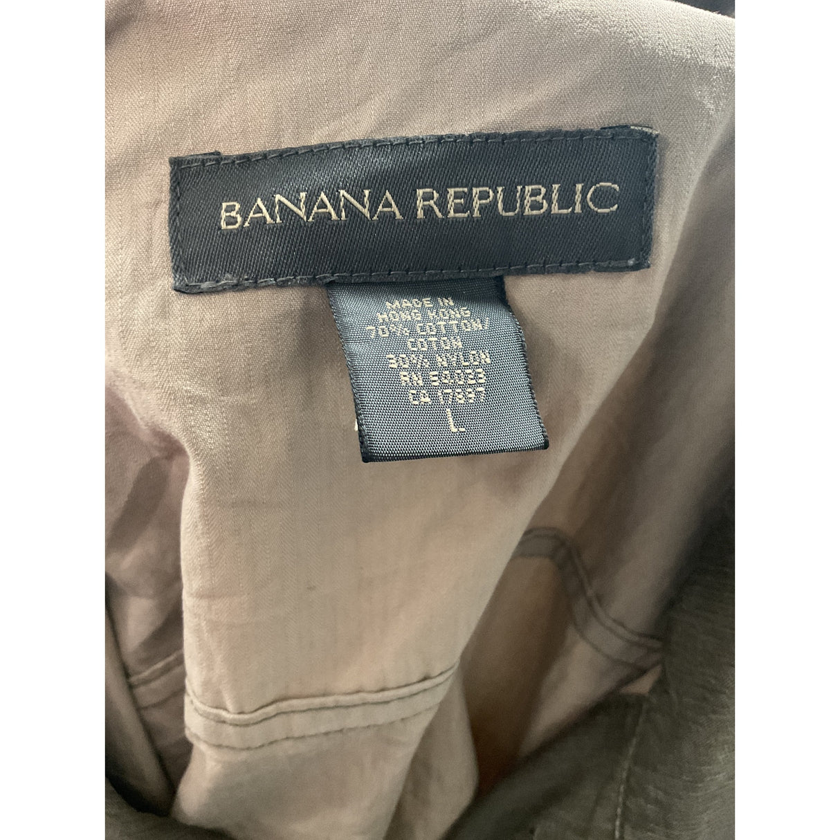 Banana Republic Green Cotton Jacket