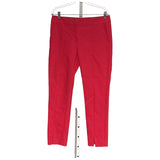 LOFT Pink Cotton Ankle Pants 8